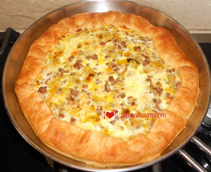 Torte e kripur me Presh dhe Djath