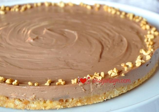 Cheesecake me nutella