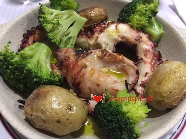 Oktapod me patate dhe brokoli
