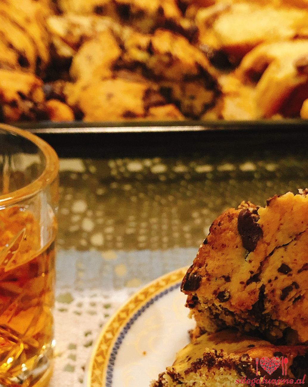 Cantucci – Biskota te Pratos me cokollate
